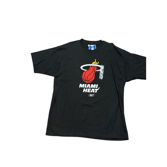 NWT VTG Miami Heat NBA Reebok T-Shirt XL - Picture 1 of 4